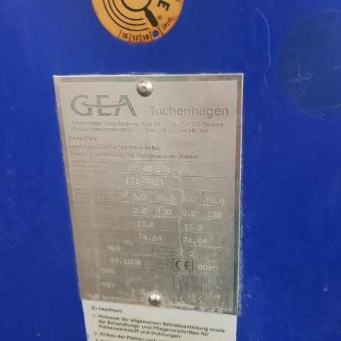 Pasteurizador flash (Flash pasteurizer) de la empresa GEA 4.000 litros/h (3)