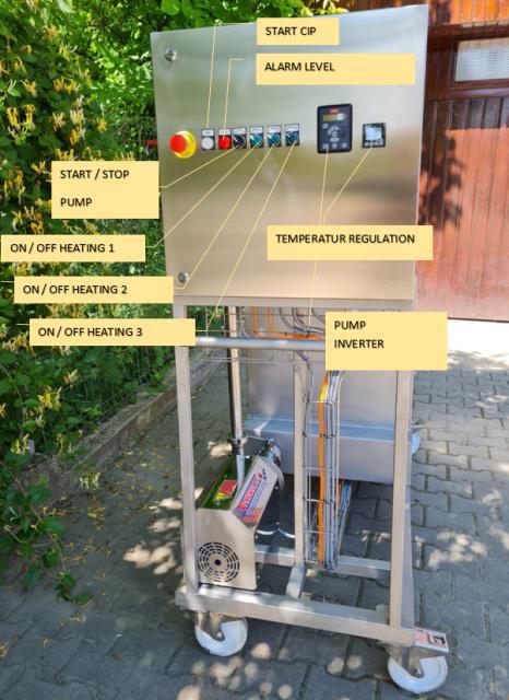 CIP-Reinigungsanlage, Mobile CIP-Anlage (2)