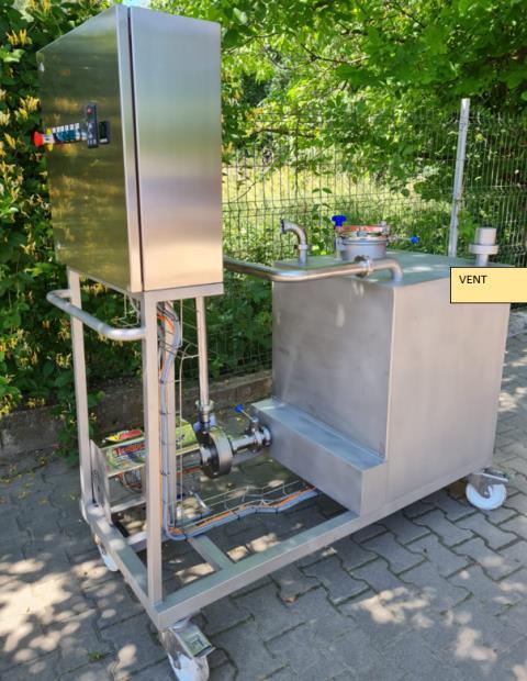 CIP-Reinigungsanlage, Mobile CIP-Anlage (4)