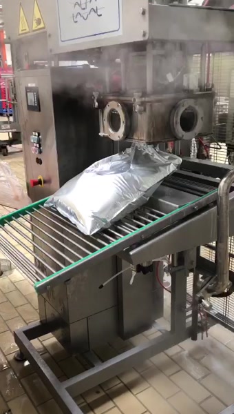 Bag in Box Alfa Laval Aseptico Riempitrice 5 e 10 Litri – Video 2